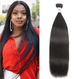 Brazilian Virgin Hair 100% Human Hair Straight (#1B Natural Black)