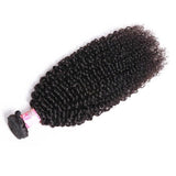 10A Peruvian Virgin Hair 100% Human Hair Kinky Curly (#1B Natural Black)
