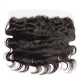 10 – 20 Inch Virgin Hair Body Wave 13 x 4 Lace Frontal (#1B Natural Black)