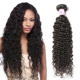 Brazilian Virgin Hair 100% Human Hair Curly (#1B Natural Black)