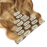 16 – 26 Inch Clip In Remy Hair Extensions Body Wave (#27/#613)