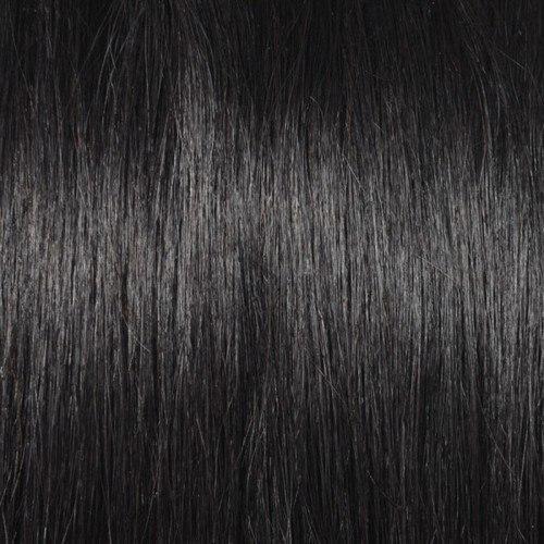 16 – 26 Inch Clip In Remy Hair Extensions Straight (#1B Natural Black)