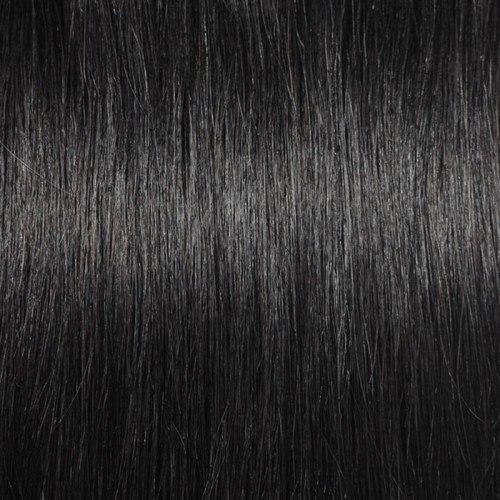 16 – 26 Inch Clip In Remy Hair Extensions Straight (#1 Jet Black)