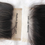 10 – 20 Inch Human Virgin Hair HD Lace Closure (#1B Natural Black)