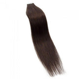 16 – 24 Inch Tape In Remy Hair Extensions Straight (#2 Dark Brown)