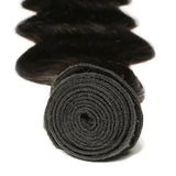 10A Indian Virgin Hair 100% Human Hair Body Wave (#1B Natural Black)