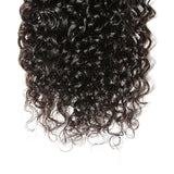 10A Indian Virgin Hair 100% Human Hair Curly Wave (#1B Natural Black)