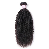 10A Malaysian Virgin Hair 100% Human Hair Kinky Curly (#1B Natural Black)