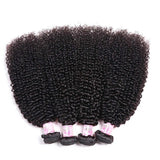 10A Virgin Hair 4 Bundles with 13 x 4 Lace Frontal Kinky Curly Hair