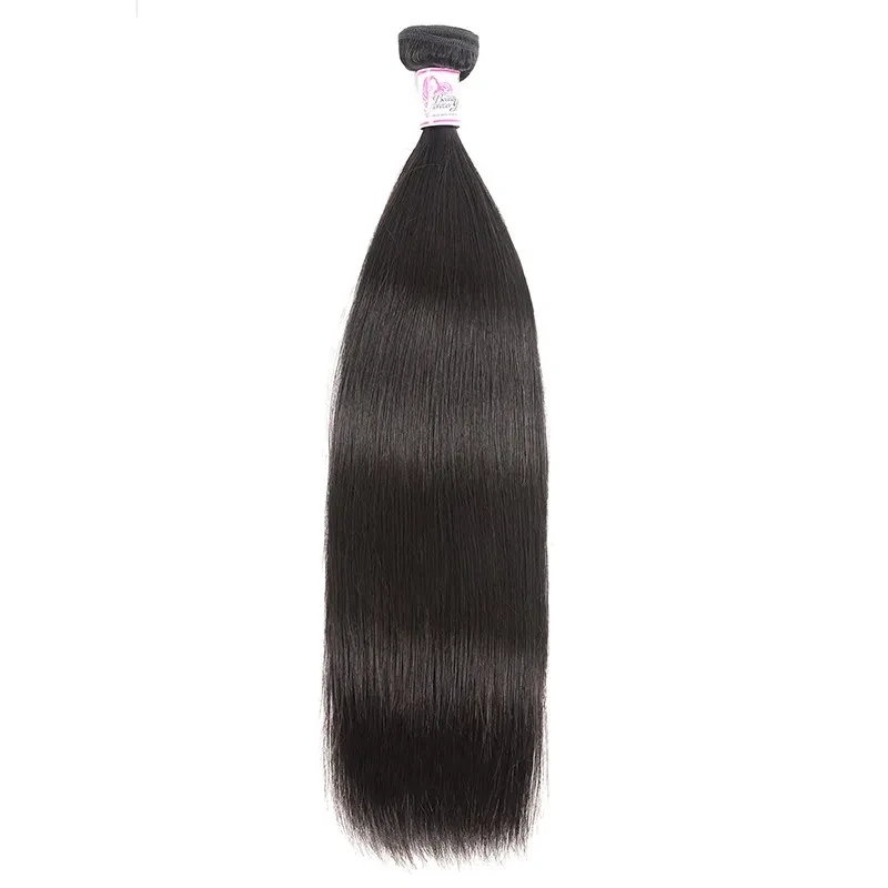 10A Brazilian Virgin Hair 100% Human Hair Straight (#1B Natural Black)