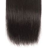 10A Indian Virgin Hair 100% Human Hair Straight (#1B Natural Black)